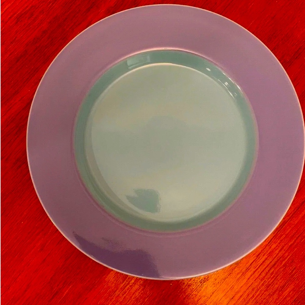 Lyndt-Stymeist Colorways Blue/Turquoise 9" Salad Plate.  Have 4 to sell.